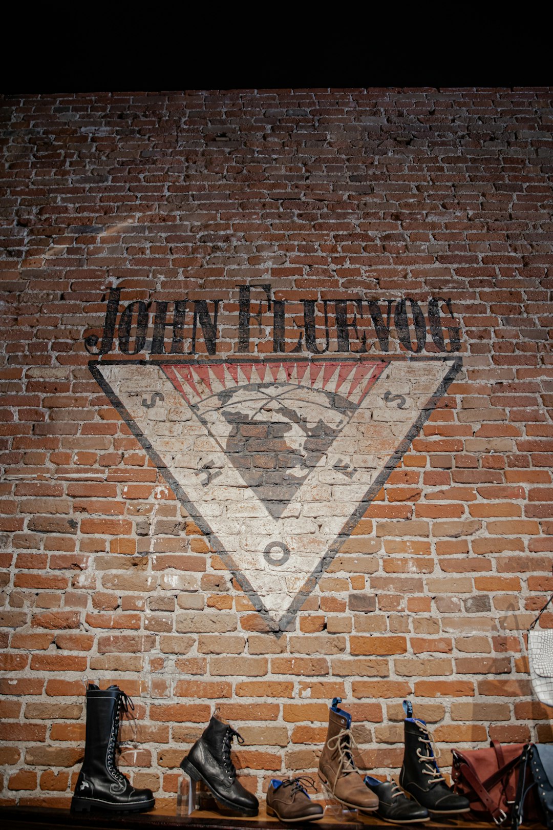 a close up of a brick building
